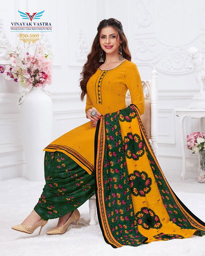 Vinayak Vastra Maayra 1 Casual Daily Wear Cotton Printed Dress Material Collection